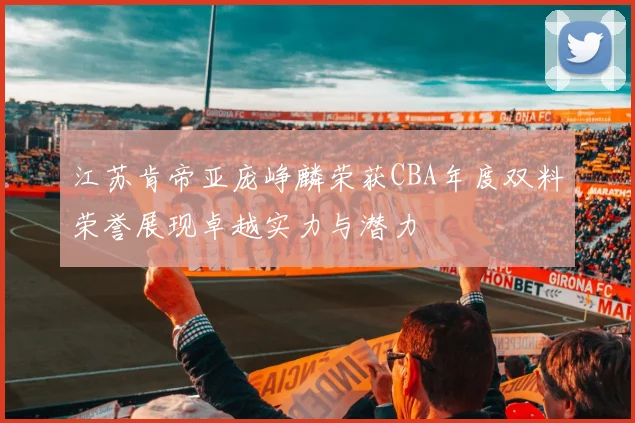 江苏肯帝亚庞峥麟荣获CBA年度双料荣誉展现卓越实力与潜力