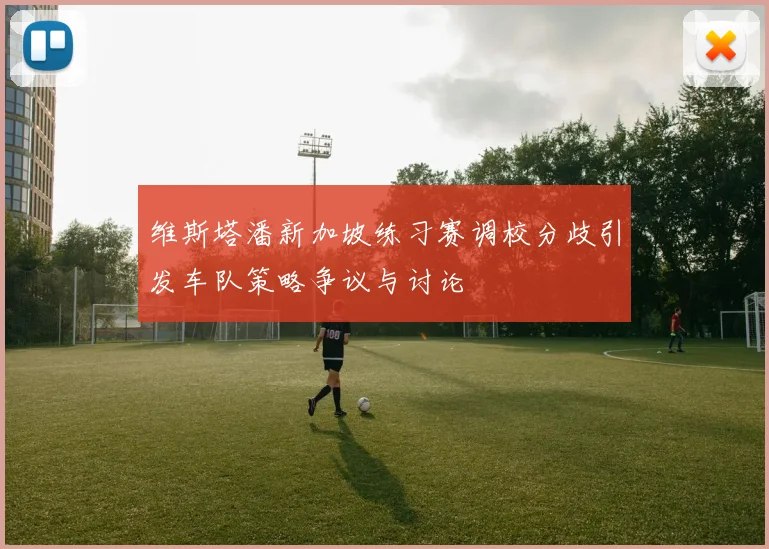 维斯塔潘新加坡练习赛调校分歧引发车队策略争议与讨论